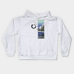 Lake and Mountain Kids Hoodie